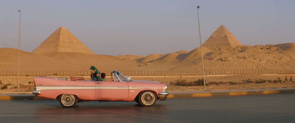 Film still from Arab film Back to Alexandria at Locarno