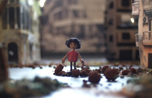 Still from Arab film Green Line at Locarno