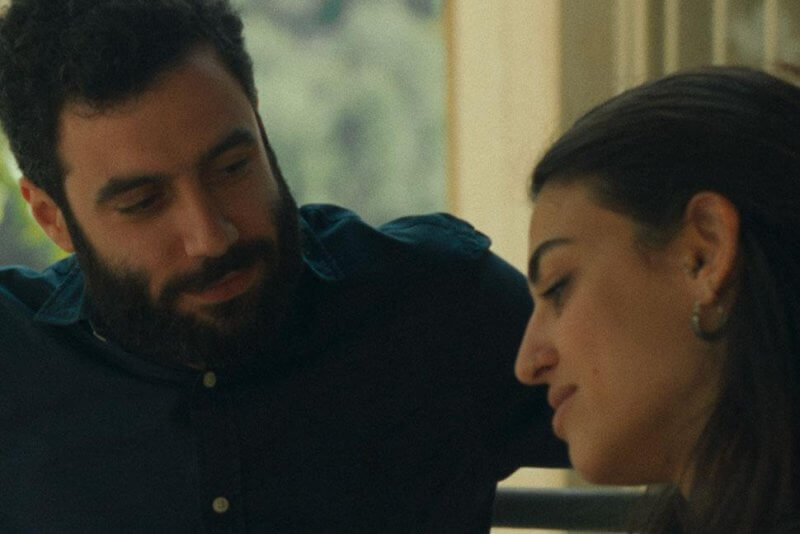 Film still from Arab film Happy Holidays