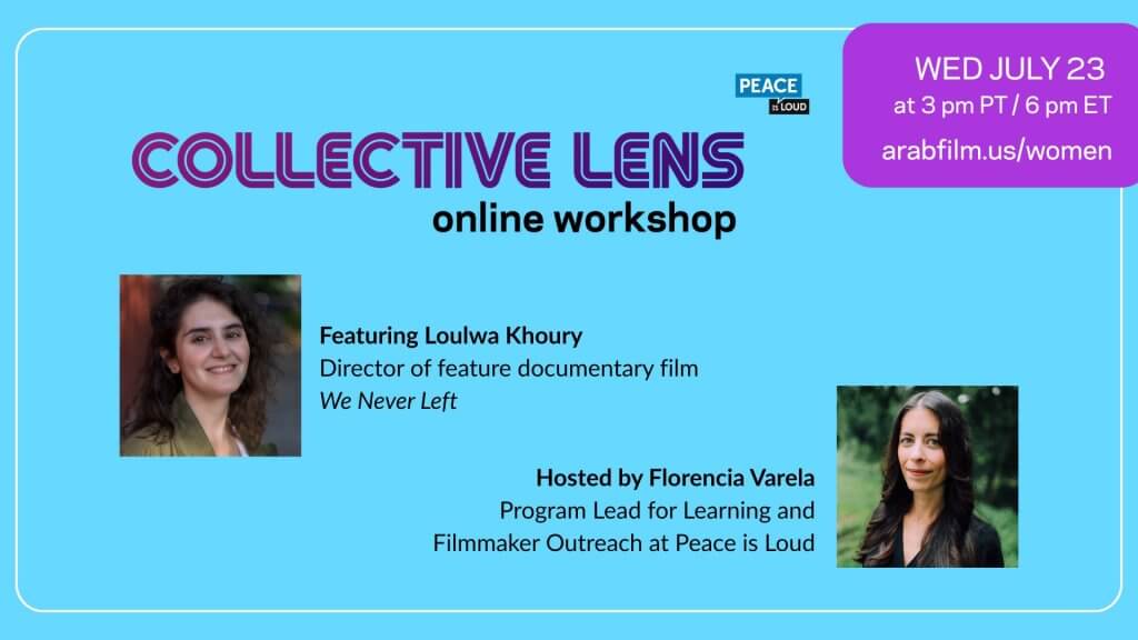 Collective Lens - workshop with Peace is Loud