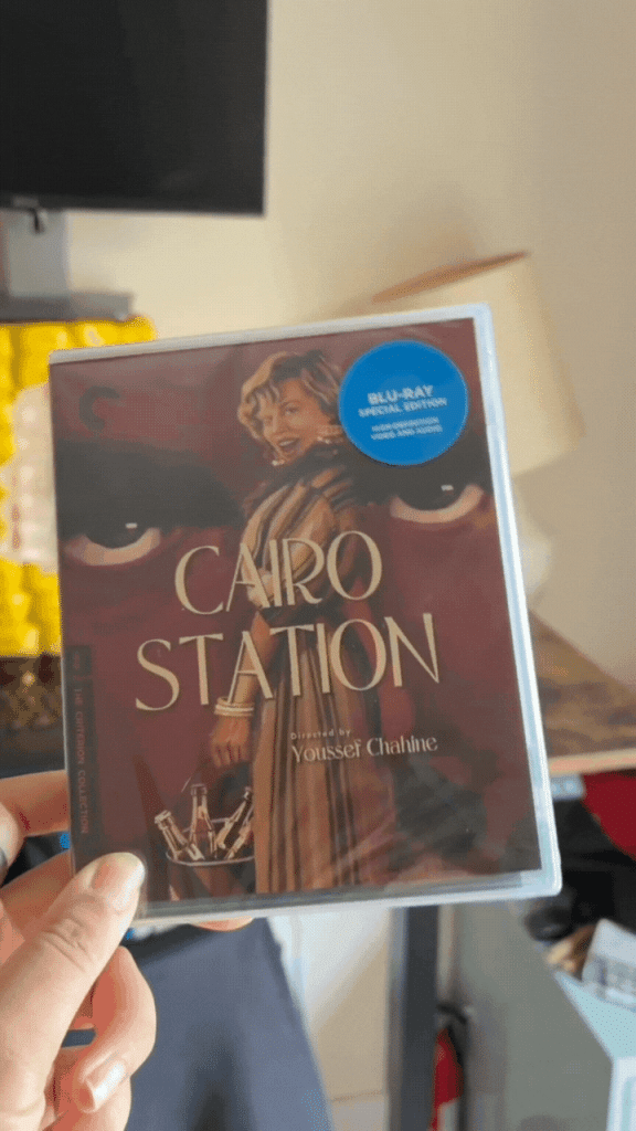 The Blue Ray Special Edition Disc of Cairo Station (4K, restaured), courtesy of The Criterion Collection